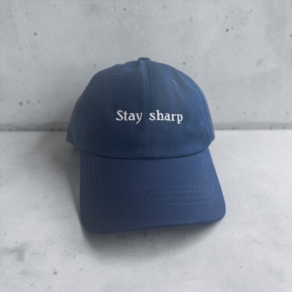 Stay Sharp cap - Navy