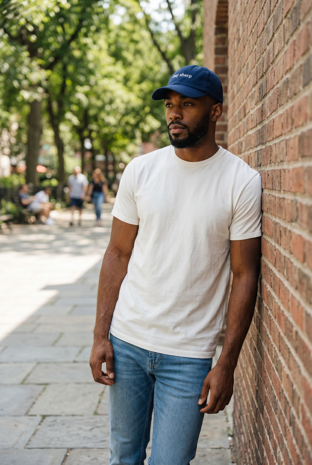 Stay Sharp cap - Navy
