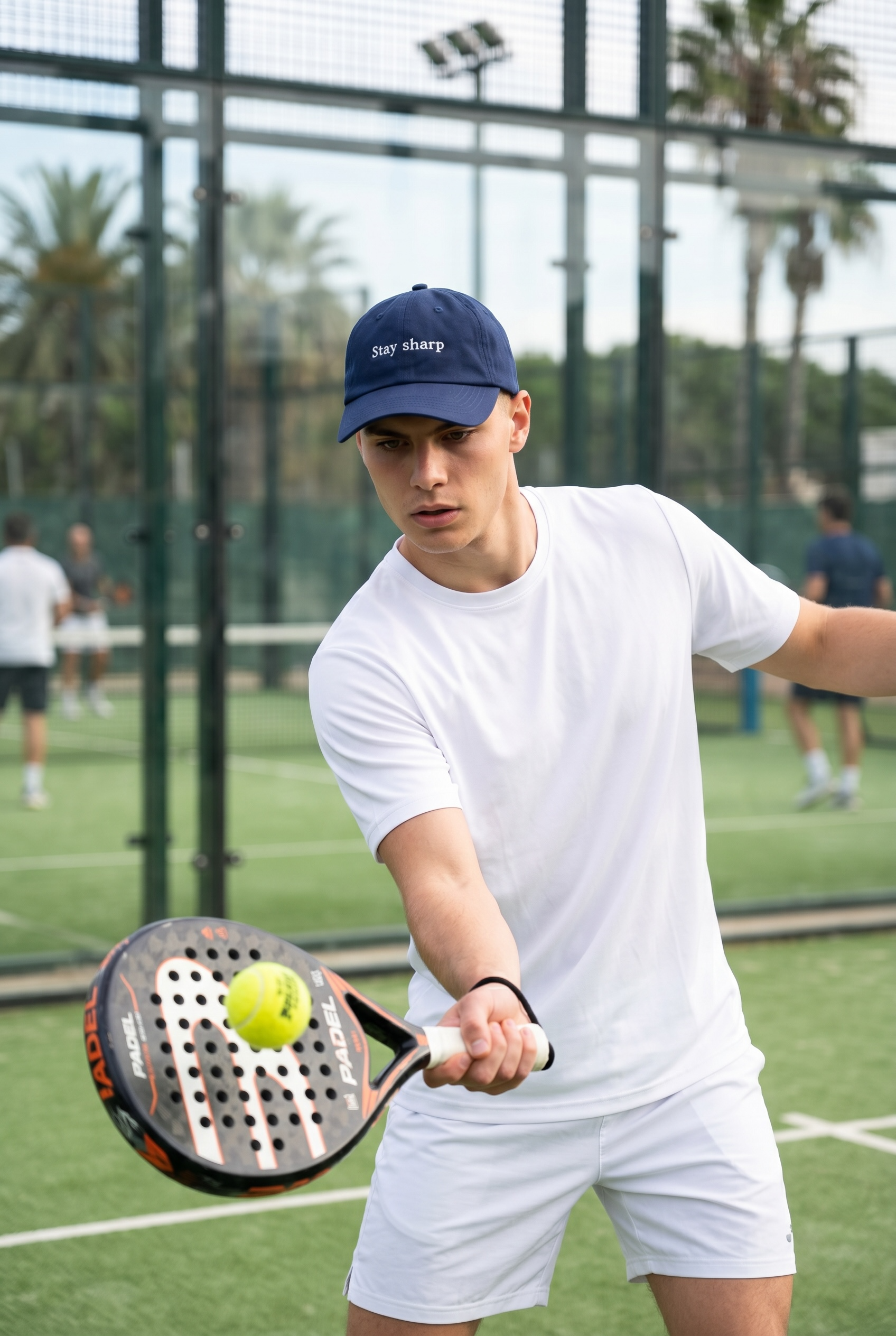 Stay Sharp cap - Navy