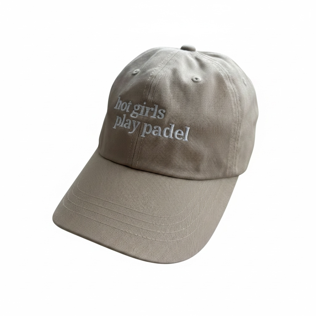 Hot girls play padel Cap - Beige