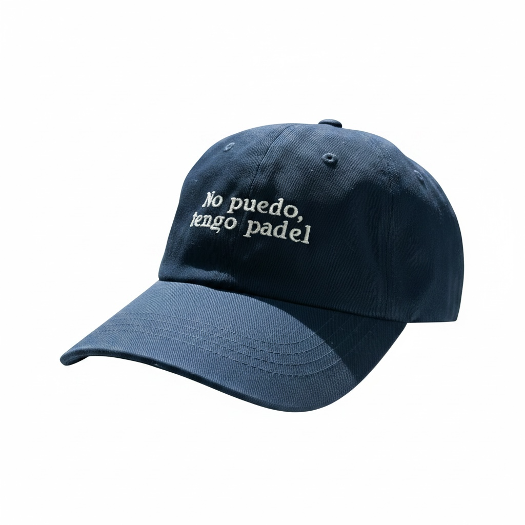 No puedo, tengo padel Cap - Navy