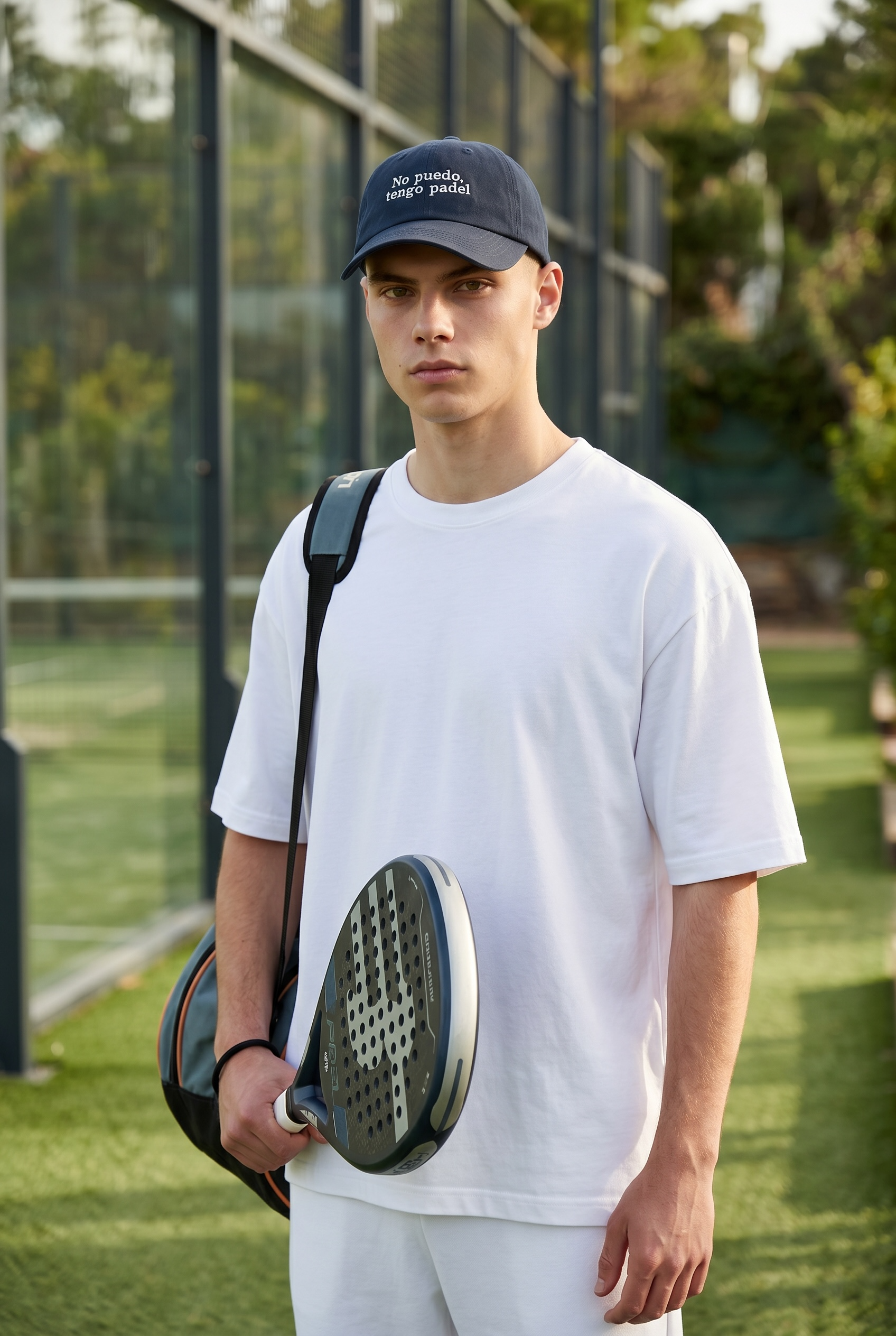 No puedo, tengo padel Cap - Black