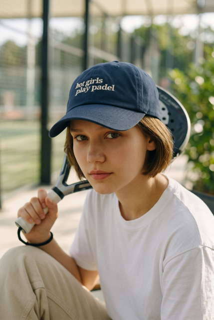 Hot girls play padel Cap - Navy