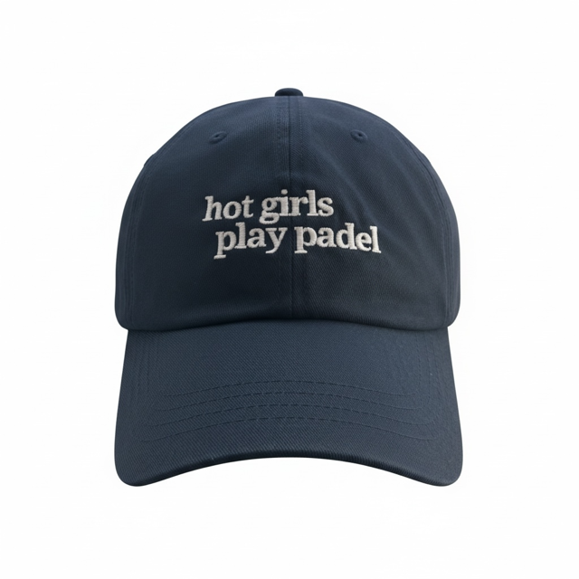Hot girls play padel Cap - Navy