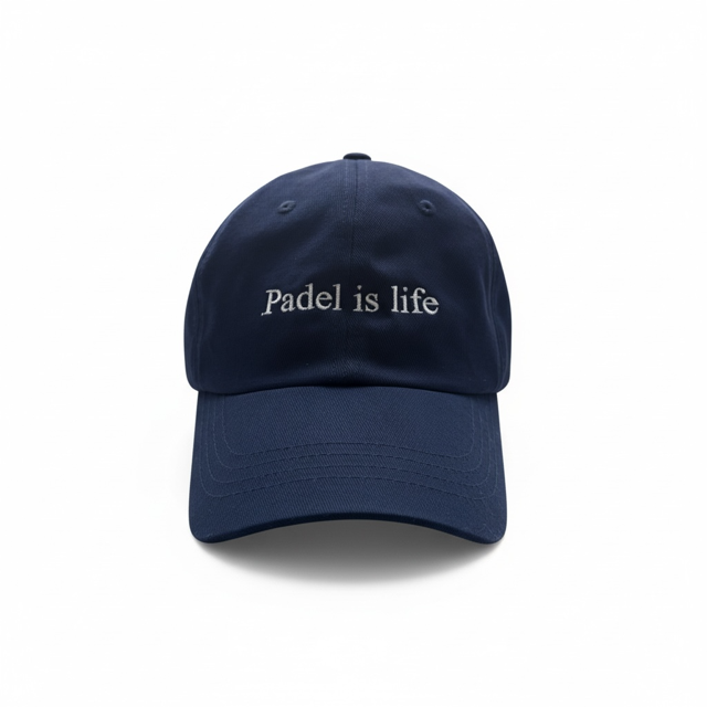 Padel is life Signature Cap — Navy