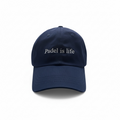 Padel is life Signature Cap — Navy