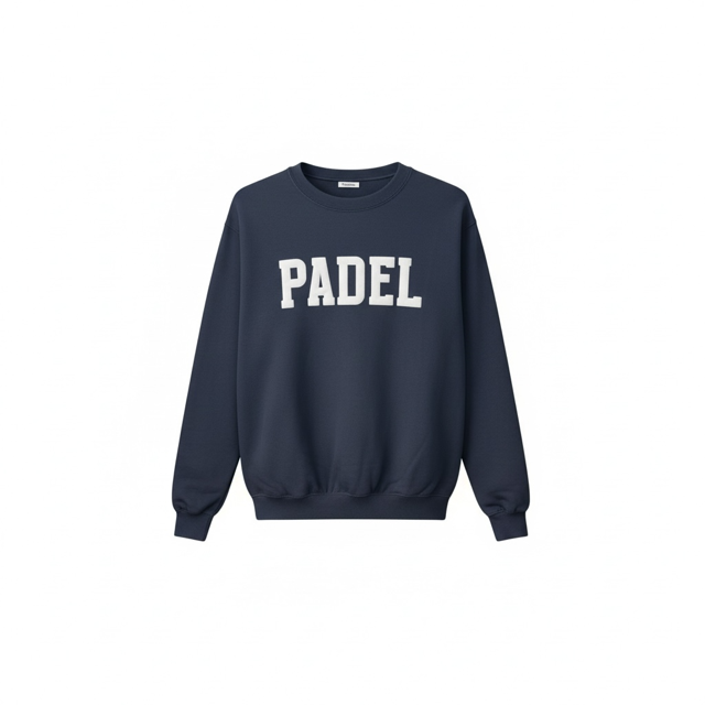 Padelista Court Crewneck — Navy